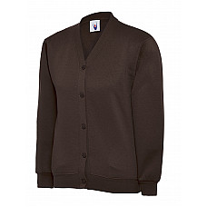 UC207 Brown Childrens Classic Cardigan