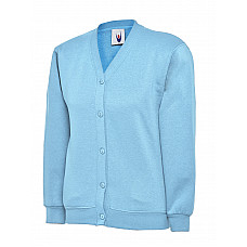 UC207 Sky Childrens Classic Cardigan