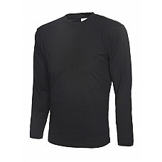 UC314 Black Long Sleeve Classic T-Shirt