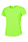 UC316 Electric Green Ladies Ultra Cool T Shirt