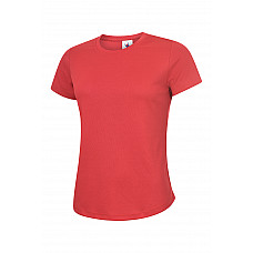 UC316 Red Ladies Ultra Cool T Shirt