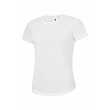 UC316 White Ladies Ultra Cool T Shirt