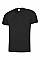 UC317 Black Classic V Neck T-shirt