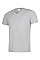 UC317 Heather Grey Classic V Neck T-shirt