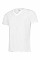 UC317 White Classic V Neck T-shirt