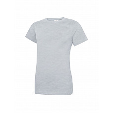 UC318 Heather Grey Ladies Classic T-Shirt