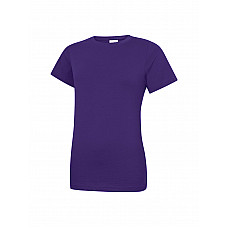 UC318 Purple Ladies Classic T-Shirt