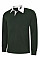 UC402 Bottle Green Classic Rugby Shirt