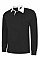 UC402 Black Classic Rugby Shirt