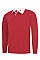 UC402 Red Classic Rugby Shirt