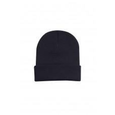 UC410 Black Heavyweight Cuffed Beanie