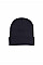 UC410 Black Heavyweight Cuffed Beanie