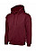 UC502 Maroon Classic Hooded Sweatshirt