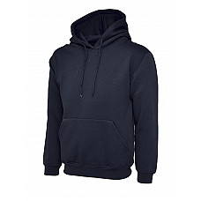 UC502 Navy Classic Hooded Sweatshirt