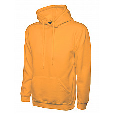 UC502 Orange Classic Hooded Sweatshirt