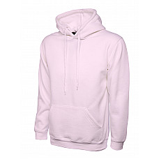 UC502 Pink Classic Hooded Sweatshirt