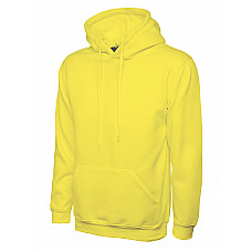 UC502 Yellow Classic Hooded Sweatshirt