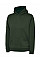 UC503 Bottle Green Childrens Hooded Sweatshirt