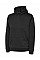 UC503 Black Childrens Hooded Sweatshirt