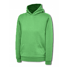 UC503 Kelly Green Childrens Hooded Sweatshirt