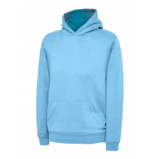 UC503 Sky Childrens Hooded Sweatshirt