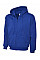 UC504 Royal Adults Classic Full Zip Hooded Sweatshirt