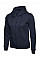 UC505 Navy Ladies Classic Full Zip Hooded Sweatshirt