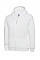 UC506 White Childrens Classic Full Zip Hooded Sweatshirt