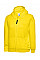 UC506 Yellow Childrens Classic Full Zip Hooded Sweatshirt