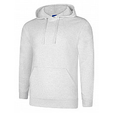 UC509 Ash Deluxe Hooded Sweatshirt