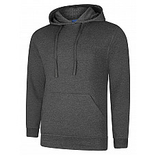 UC509 Charcoal Deluxe Hooded Sweatshirt