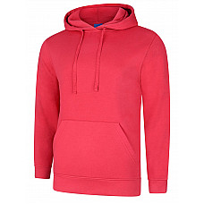 UC509 Cranberry Deluxe Hooded Sweatshirt