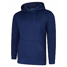 UC509 French Navy Deluxe Hooded Sweatshirt