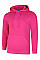 UC509 Hot Pink Deluxe Hooded Sweatshirt