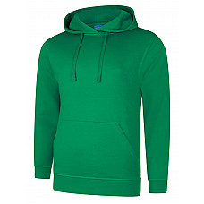 UC509 Kelly Green Deluxe Hooded Sweatshirt