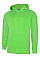 UC509 Lime Deluxe Hooded Sweatshirt