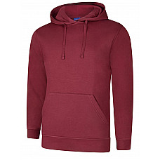 UC509 Maroon Deluxe Hooded Sweatshirt