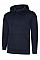 UC509 Navy Deluxe Hooded Sweatshirt