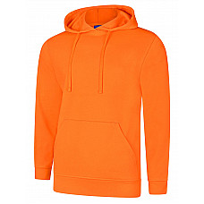 UC509 Orange Deluxe Hooded Sweatshirt