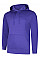 UC509 Purple Deluxe Hooded Sweatshirt