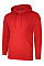 UC509 Red Deluxe Hooded Sweatshirt