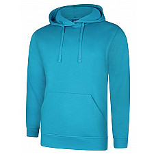 UC509 Sapphire Blue Deluxe Hooded Sweatshirt