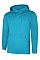 UC509 Sapphire Blue Deluxe Hooded Sweatshirt