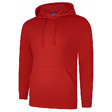 UC509 Sizzling Red Deluxe Hooded Sweatshirt