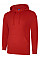 UC509 Sizzling Red Deluxe Hooded Sweatshirt