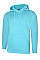 UC509 Turquoise Deluxe Hooded Sweatshirt