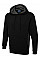 UC517 Black/Charcoal Two Tone Hooded Sweatshirt