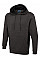 UC517 Charcoal/Black Two Tone Hooded Sweatshirt