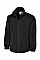 UC601 Black Heavyweight Full Zip Fleece Jacket