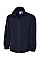 UC601 Navy Heavyweight Full Zip Fleece Jacket